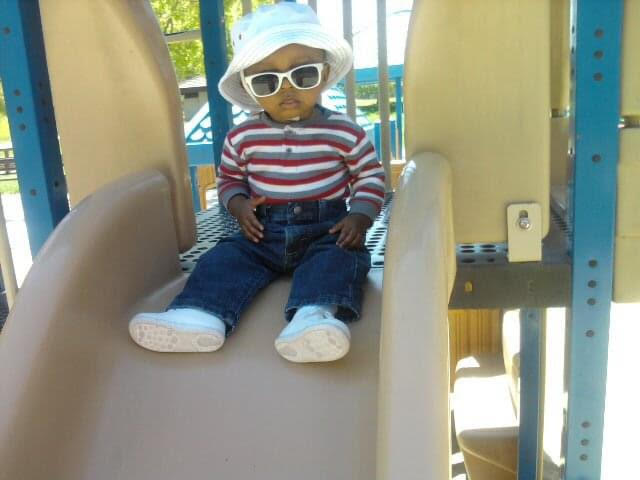 A baby picture of me